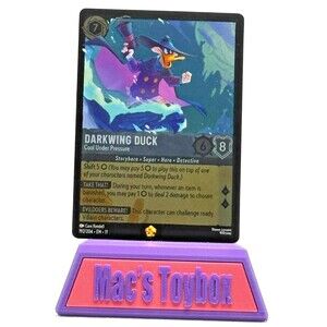 Lorcana Winterspell Darkwing Duck 192/204 Legendary TCG NM